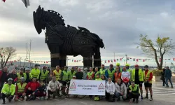 Aydınlı Bisikletçiler Çanakkale’ye 450 Km Pedal Çevirdi