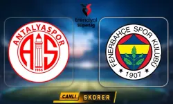 Antalyaspor - Fenerbahçe Süper Lig