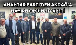 Anahtar Parti’den Akdağ’a Hayırlı Olsun Ziyareti