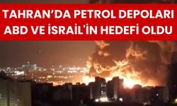 Tahran’da petrol depoları ABD ve İsrail'in hedefi oldu