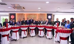 Protokol Polis Haftası Resepsiyonunda Buluştu