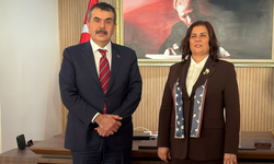 Bakan Tekin, Çerçioğlu'nu Ziyaret Etti