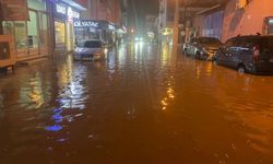 Çine'de Sağanak Etkili Oldu