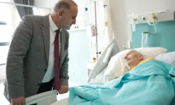 Başkan Kaya’dan Savcı’ya Geçmiş Olsun Ziyareti