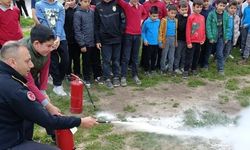 Nazilli’de Öğrencilere Yangın Bilinci Aşılandı