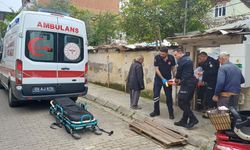 Bahçede Düşen Yaşlı Kadın İçin Ekipler Seferber Oldu