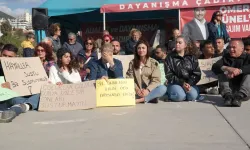 CHP Gençlik Kolları’ndan Oturma Eylemi