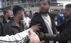 Trafik Magandası Motorcu’ya Dehşeti Yaşattı