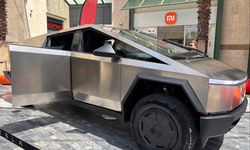 Tesla Cybertruck Aydın’da Görücüye Çıktı