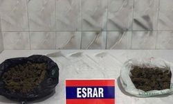 Trafikte Durdurulan Araçta Suç Unsurları Ele Geçirildi