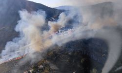 Makilik Alanda Alevler Yükseldi