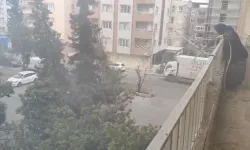 Yanan Araca Balkon’dan Müdehale