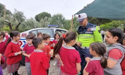 Salavatlı İlkokulu Öğrencilerine Trafik Eğitimi Verildi