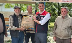 3 Bin Kilo Ayçiçeği Tohumu Üreticilere Dağıtıldı