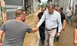 Başkan Künkcü’den Sel Mağdurlarına Moral Ziyareti