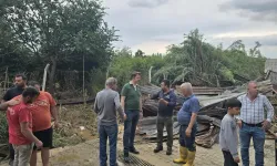 Dülger’den Sel Bölgesine Ziyaret