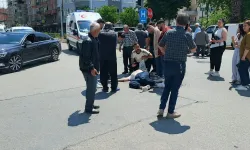 Devlet Hastanesi Kavşağında Korkutan Kaza