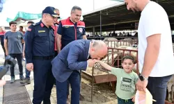 Vali Varol’dan Bayram Öncesi Hayvan Pazarı Ziyareti