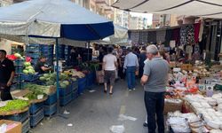 Tarihi Salı Pazarı'nda Bayram Bereketi