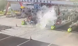 Gişelerde Feci Kaza