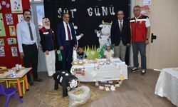 Miniklere süt tüketiminin önemi anlatıldı