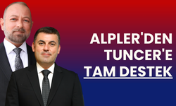 Alpler'den Tuncer'e Tam Destek