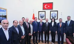 AK Parti Aydın Heyetinden Bakan Uraloğlu’na Ziyaret