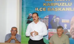 AK Parti Karpuzlu İlçe Başkanı Aydoğdu Görevinden Ayrıldı
