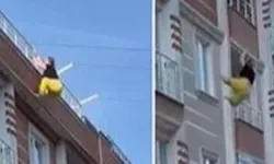 Genç Kadın Kendini Boşluğa Bıraktı