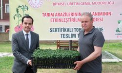38 Bin domates fidesi dağıtıldı