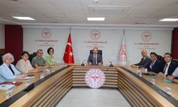 Halk sağlığı hizmetleri görüşüldü