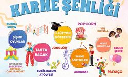 Yıl sonu karne şenliği başlıyor
