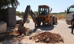 Efeler Belediyesi’nden Şehir Hastanesi yolunda çalışma