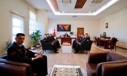 Kaymakam Erdoğan jandarma personelini ağırladı