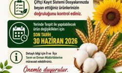 Üreticilere ÇKS Uyarısı: "Son Tarih 30 Haziran