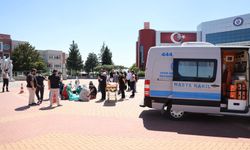 ADÜ’deki Tatbikat Gerçeği Aratmadı