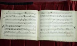 Mozart’a ait el yazması bulundu