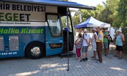Mobil Halk Ege Et'e Davutlar'da yoğun ilgi