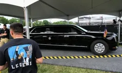 Donald Trump'ın "The Beast" konvoyu Ankara'da