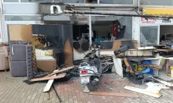 Balkonda çakmakla oynayan çocuk yangın çıkardı