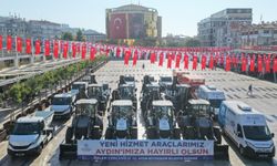 Aydın Büyükşehir Belediyesi'ne 22 yeni araç
