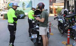 Aydın’da Motosikletlilere Sıkı Takip