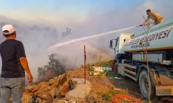 Çine’deki yangına Efeler Belediyesi’nden destek