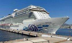 Dev kruvaziyer Bodrum'a demirledi