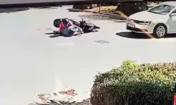 Kazayı izleyip olay yerinden kaçtı