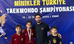 Nazillili Ecrin Değirmenci Türkiye ikincisi