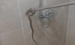 Karacasu'da korkutan olay, evin banyosundan yılan çıktı
