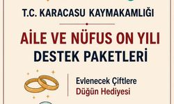 Karacasu'da ailelere destek eli