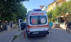 Motosiklet ile otomobil çarpıştı