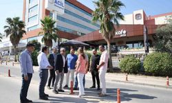 Rektör Kent, ADÜ Hastanesi'ndeki otopark çalışmalarını inceledi